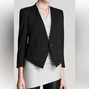 Helmut Lang black tuxedo blazer